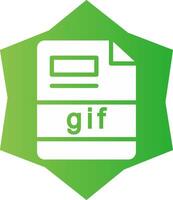 gif kreativ Symbol Design vektor