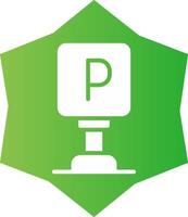 Parken kreatives Icon-Design vektor