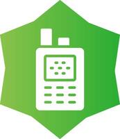 Walkie-Talkie kreatives Icon-Design vektor