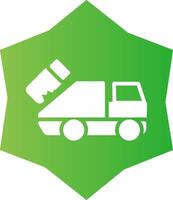 Müll LKW kreativ Symbol Design vektor