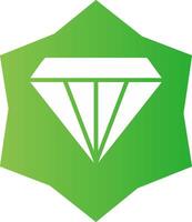 Diamant kreatives Icon-Design vektor