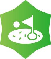 golf kreativ ikon design vektor