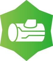 Log kreatives Icon-Design vektor