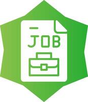 Job kreatives Icon-Design vektor