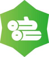 Log kreatives Icon-Design vektor