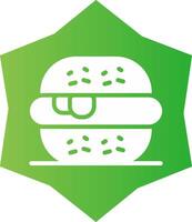 Burger kreativ Symbol Design vektor