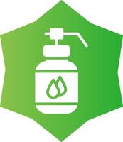 Shampoo kreatives Icon-Design vektor