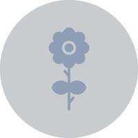 kreatives Icon-Design mit Blumen vektor