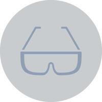 Brille kreatives Icon-Design vektor