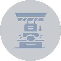 hydraulisches kreatives Icon-Design vektor