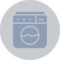 tvättning maskin kreativ ikon design vektor