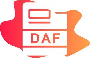 daf kreatives Icon-Design vektor