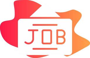 Job kreatives Icon-Design vektor