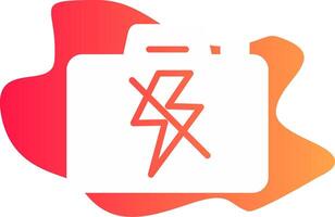 kein kreatives Flash-Icon-Design vektor