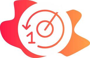 Timer kreatives Icon-Design vektor