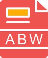 abw kreativ ikon design vektor