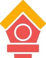 Birdhouse kreatives Icon-Design vektor