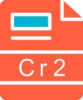 cr2 kreativ Symbol Design vektor