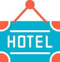 Hotel kreatives Icon-Design vektor