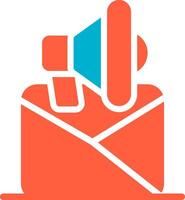 Email Marketing kreativ Symbol Design vektor