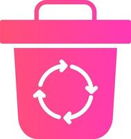 Trash-kreatives Icon-Design vektor