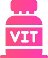 vitaminer kreativ ikon design vektor