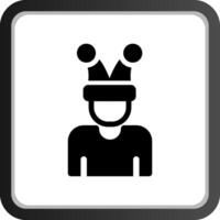 Jester kreatives Icon-Design vektor