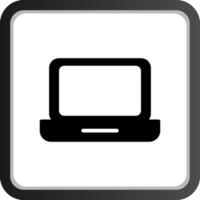 Laptop kreatives Icon-Design vektor