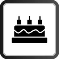 Kuchen kreatives Icon-Design vektor