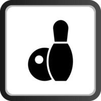 bowling kreativ ikon design vektor