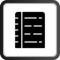 Notizbuch kreatives Icon-Design vektor