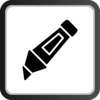 Textmarker kreatives Icon-Design vektor