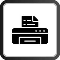 Drucker kreatives Icon-Design vektor