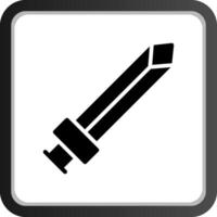 Schwert kreatives Icon-Design vektor