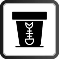 kreatives Icon-Design für Lebensmittelabfälle vektor