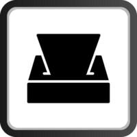 Tissue-Box kreatives Icon-Design vektor