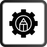 Ausrüstung kreatives Icon-Design vektor