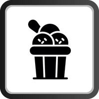 Eis kreatives Icon-Design vektor