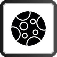 Mond kreatives Icon-Design vektor