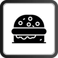 Burger kreatives Icon-Design vektor
