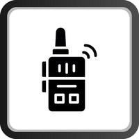 Walkie-Talkie kreatives Icon-Design vektor