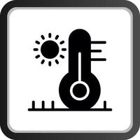 kreatives Icon-Design bei hohen Temperaturen vektor