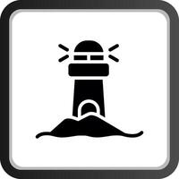 Leuchtturm kreatives Icon-Design vektor