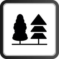 Wald kreatives Icon-Design vektor