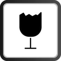 kreatives Icon-Design aus Glas vektor