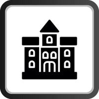 Schloss kreatives Icon-Design vektor