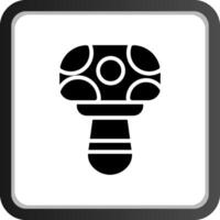 Pilz kreatives Icon-Design vektor