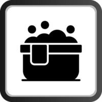 Wäsche kreatives Icon-Design vektor