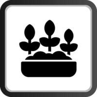 kreatives Icon-Design für die Gartenarbeit vektor