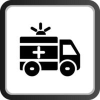 ambulans kreativ ikon design vektor